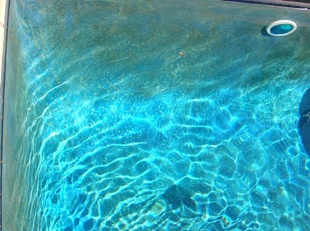 Chlorine burn damage example 4