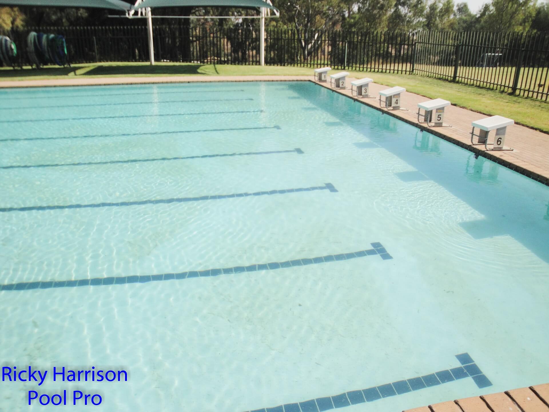 Pool after Aquaspec treatment