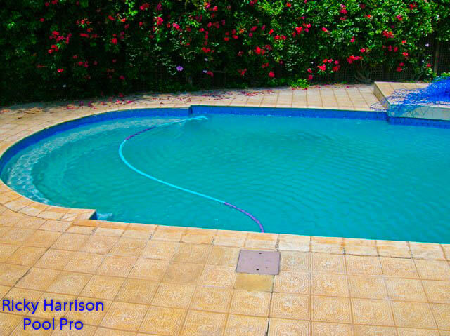 Restored pool after treatment
